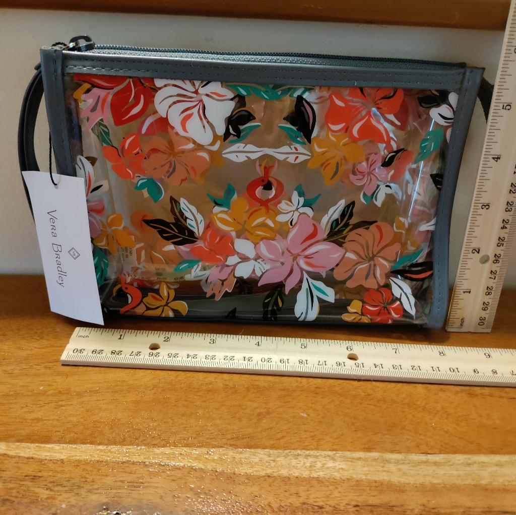 Vera Bradley Clear Beach Wristlet